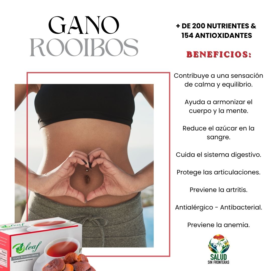 Oleaf Gano Rooibos Drink - Infusión