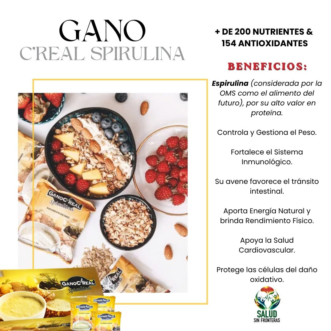 Gano C'real Con Espirulina