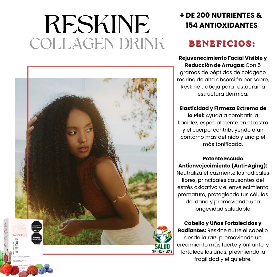 Reskine Collagen Drink - Colágeno Marino