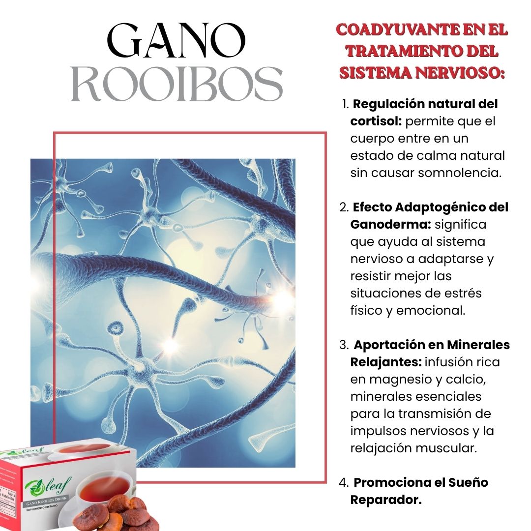 Oleaf Gano Rooibos Drink - Infusión