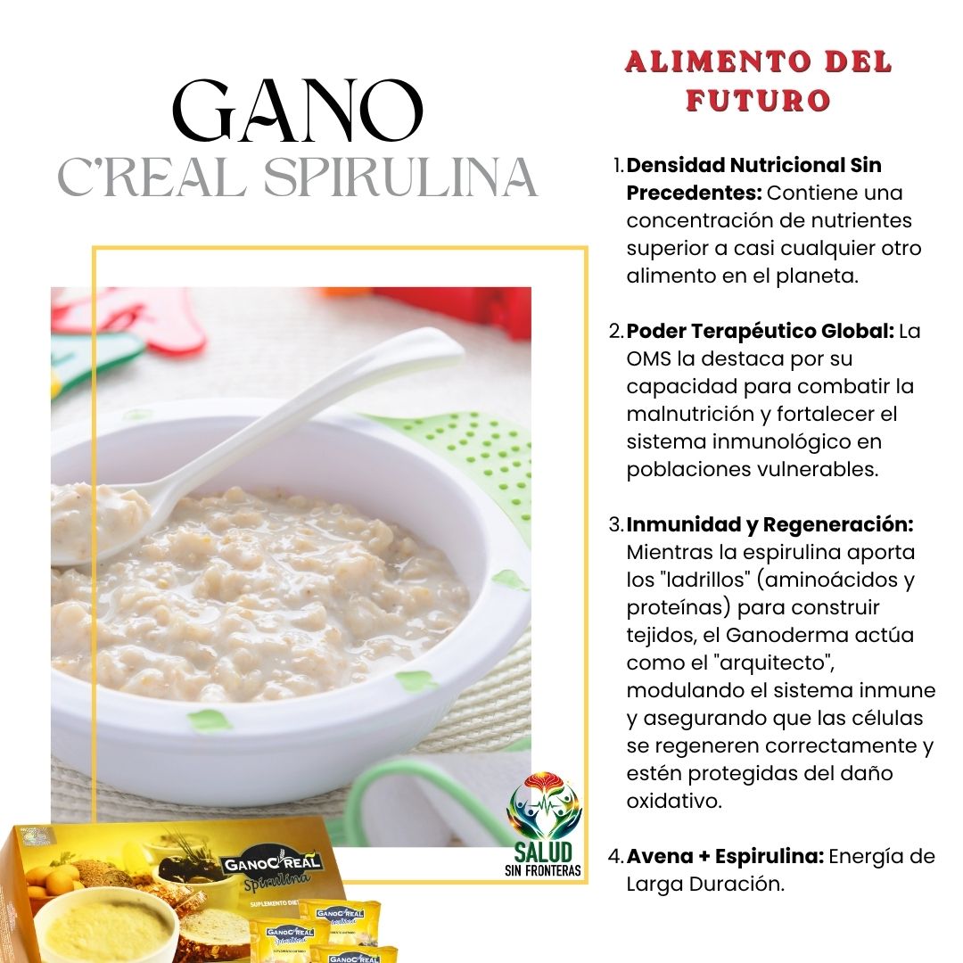 Gano C'real Con Espirulina