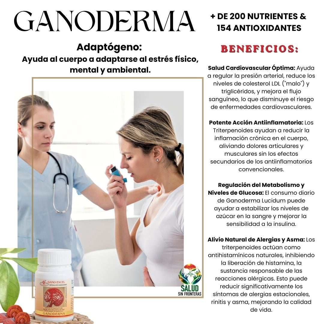 Ganoderma Cápsulas