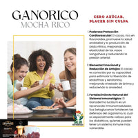 Línea GanoRico Mocha Rico - Sin Endulzante