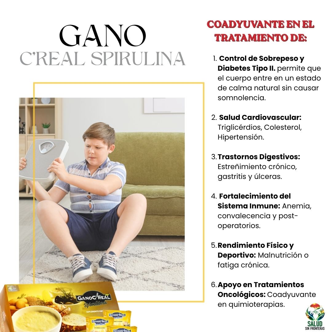 Gano C'real Con Espirulina