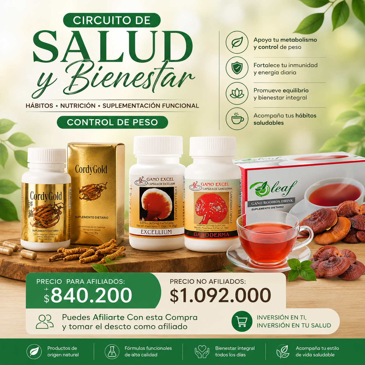 Circuito Salud y Bienestar - Control de Peso